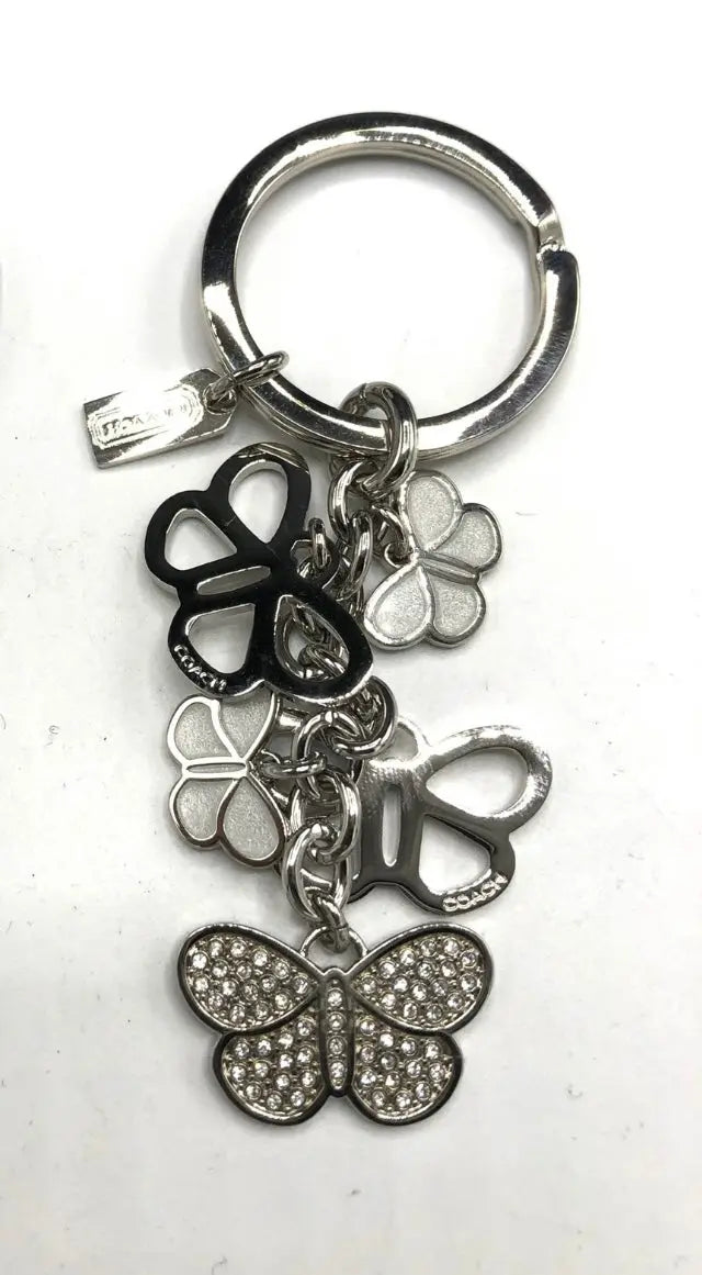 Coach Key Chain Tiered Butterflies Sashays Jewelry