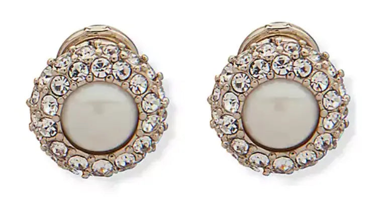 Lauren Ralph Lauren Button Clip Earrings Sashays Jewelry