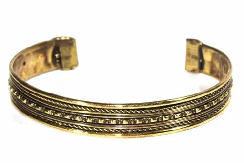Tribal Cuff Bangle Sashays Jewelry