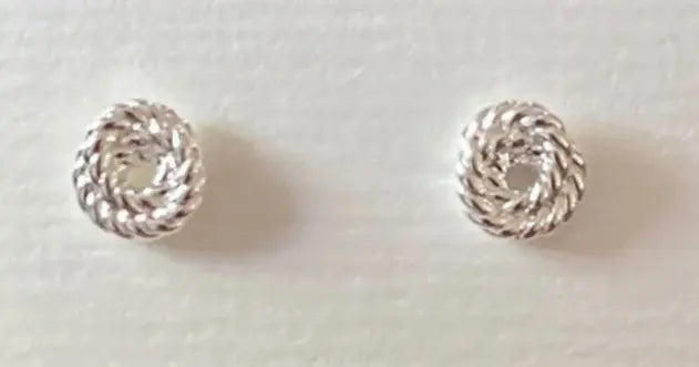 Lauren Ralph Lauren 1/3" Rope Knot Stud Earrings Sashays Jewelry