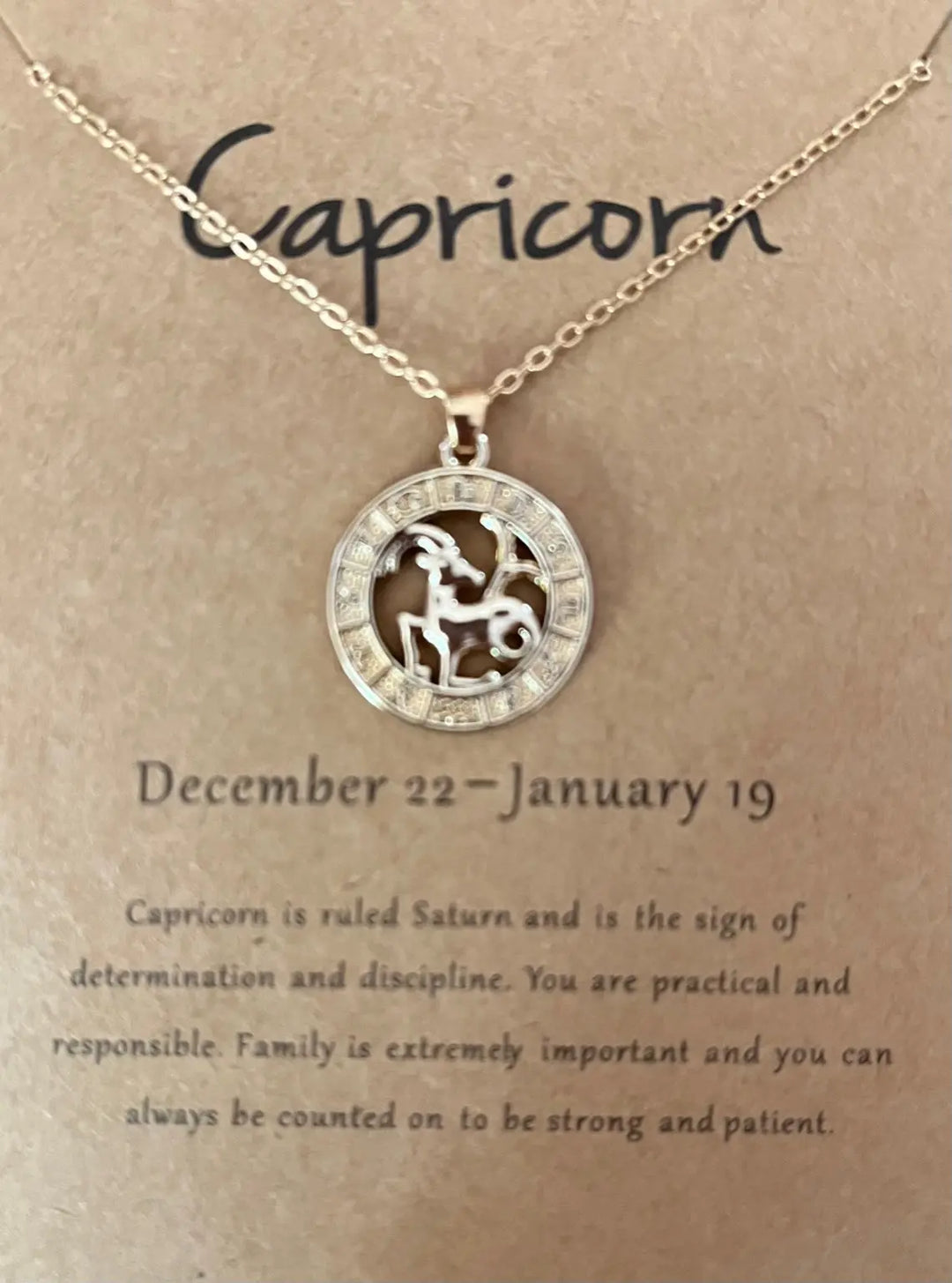 Gorgeous Gold Plated Zodiac Astrological Sign Pendants with Delicate 18" Chain Sashays Jewelry