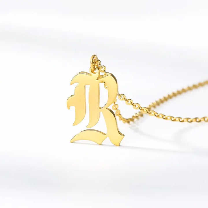 Personalized Capital A - Z Initial Alphabet Pendant Sashays Jewelry