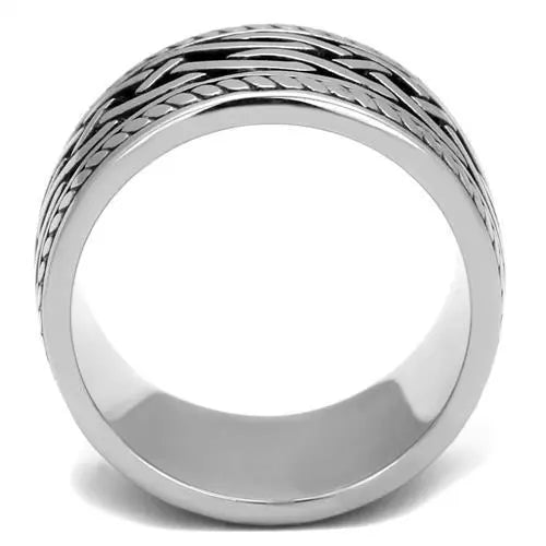 Modern Man Stainless Steel Epoxy Ring Sashays Jewelry