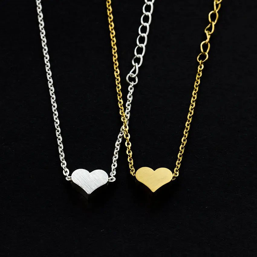 Gold-tone Tiny Love Heart Bracelet Sashays Jewelry