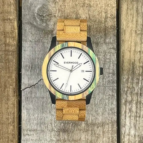 Limited Edition Everwood Multi Color Bamboo Watch Sashays Jewelry